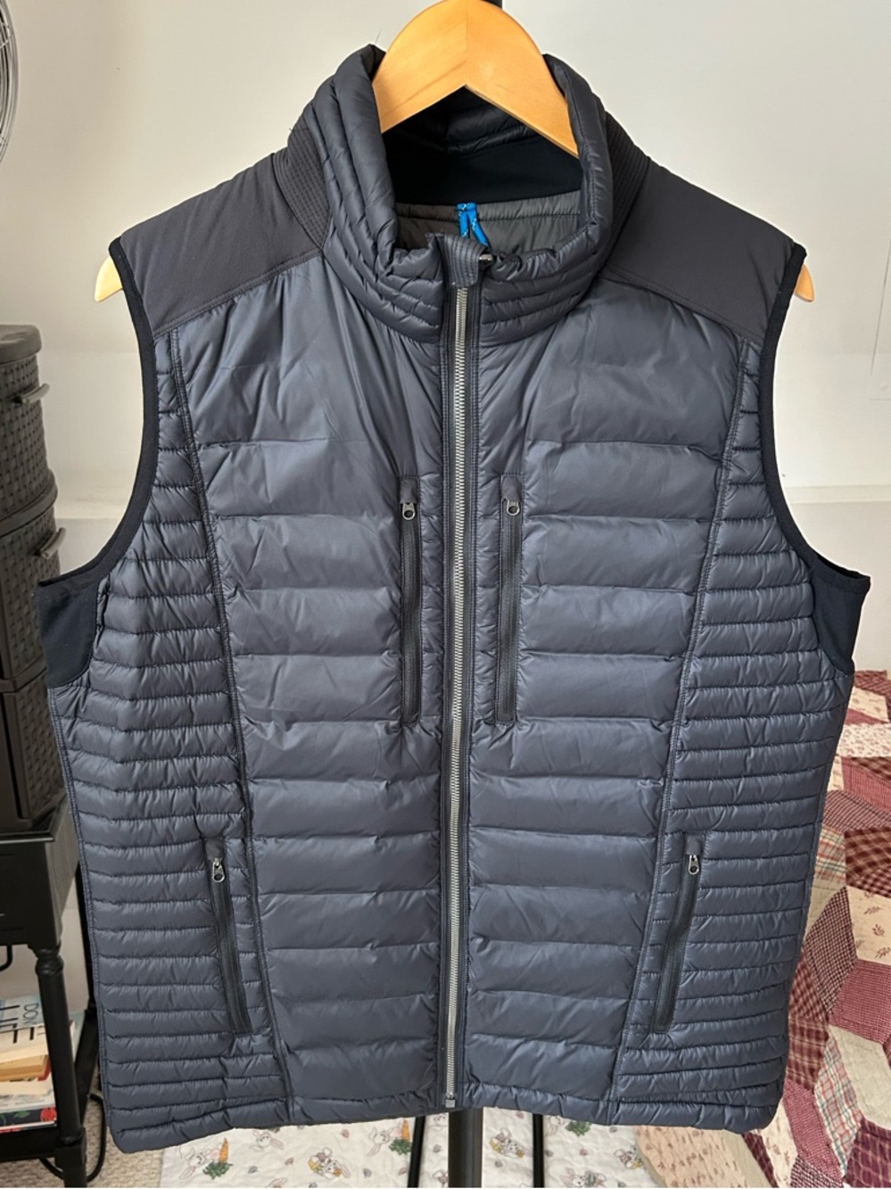 Kuhl Projekt Spyfire Down Puffer Vest Black Men’s Large